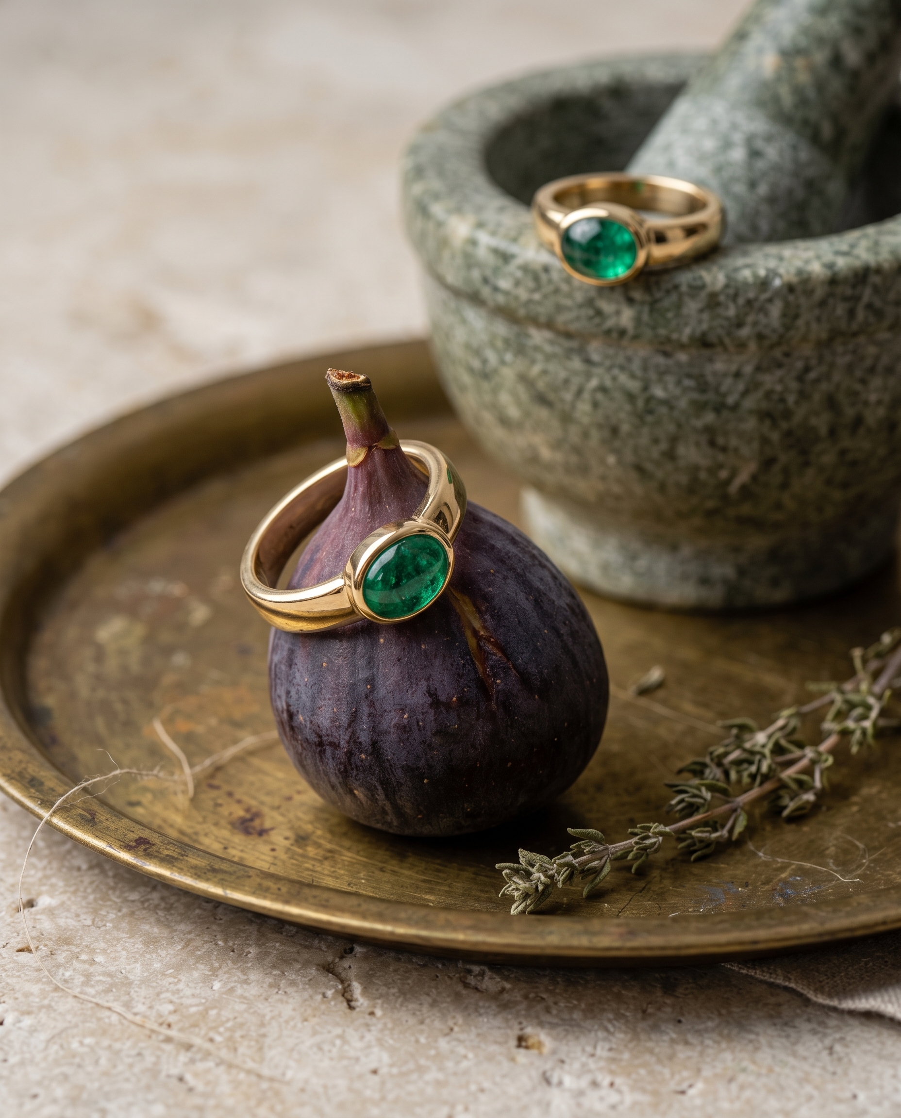 Jewelry image created with a Gemzy Look, example 3